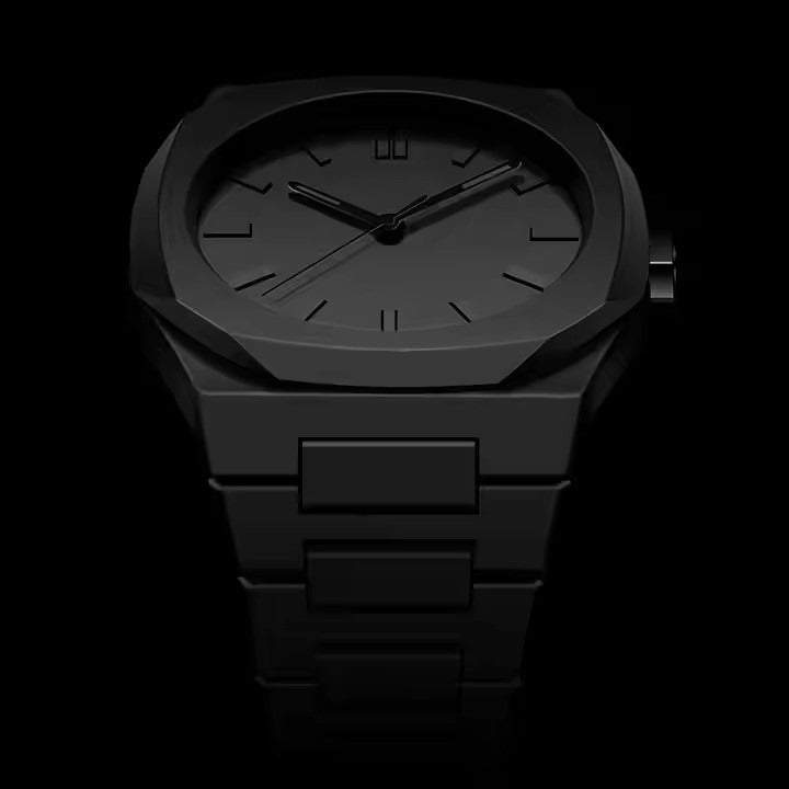 Black Aura Watch – Where Arabic Heritage Meets Modern Minimalism