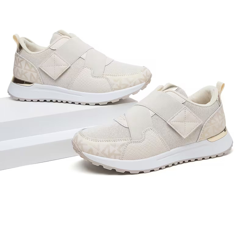 Women's One-Piece Slip-On Sneakers – Lightweight Breathable Mesh, Non-Slip Soft Sole