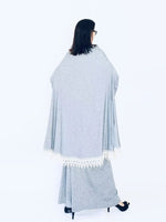 Women’s Soft 2-Piece Lace Prayer Robe Set – Comfortable Elastic Modest Wear