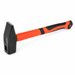1500g Bench Hammer – Black & Silver, Fiberglass Handle with Rubber Grip and Heavy-Duty Steel Head for Workshop, Construction, Repair & DIY Use