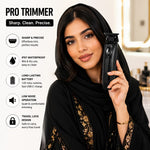 Glossy Black Professional Hair Detail Trimmer
