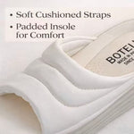 Women’s Quilted Platform Slide Sandals – Cushioned Strap Open-Toe Wedge Shoes
