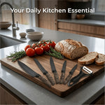 6-Piece Kitchen Knife Set – Sharp Chef Knives with Ergonomic Handles & Gift Box