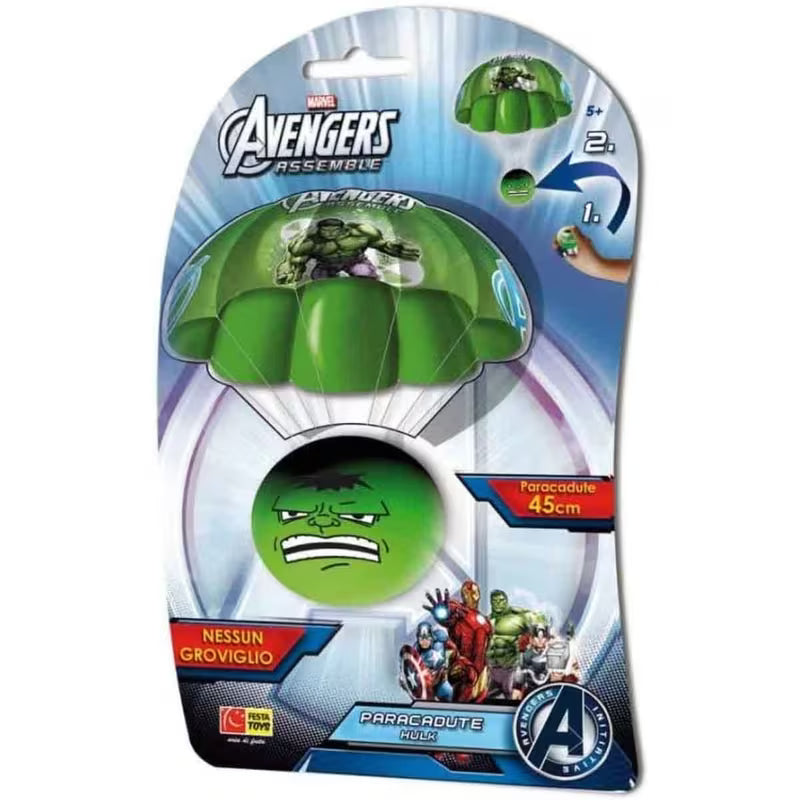 Multicolor Hulk Parachutist Toy – Aeolus Parachutists FTP902HU-1, Fun Flying Adventure Toy