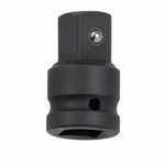 3/4-Inch Female to 1-Inch Male Impact Socket Adapter – Black, Chrome Molybdenum Steel Drive Converter for Impact Wrench & Breaker Bar