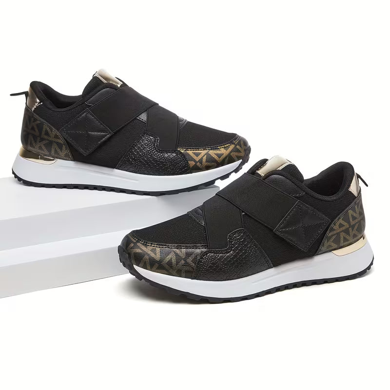 Women's One-Piece Slip-On Sneakers – Lightweight Breathable Mesh, Non-Slip Soft Sole