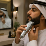 Golden Cordless Hair Clipper with Guide Combs