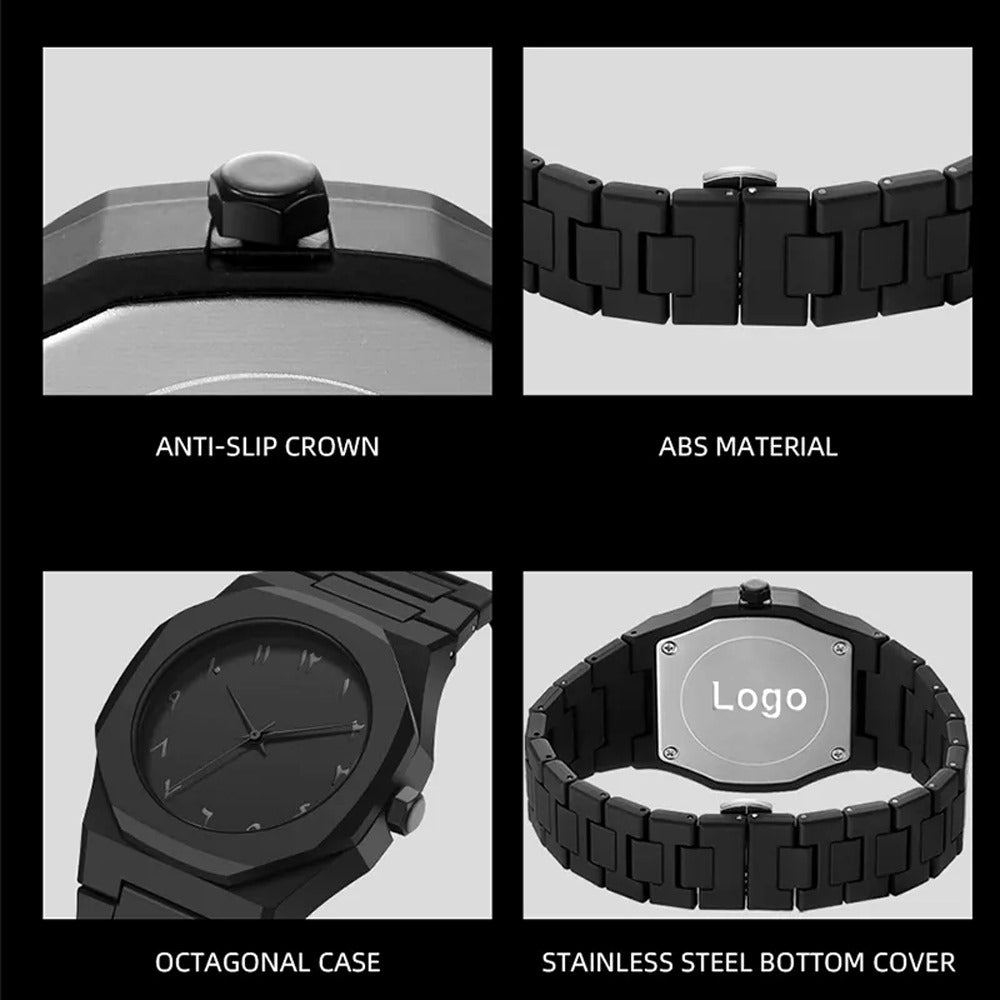 Black Aura Watch – Where Arabic Heritage Meets Modern Minimalism
