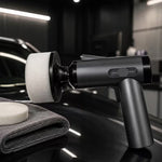 DH Scar Cordless Car Polisher & Buffer Machine (Black) – Rechargeable Dual Speed Electric Waxing & Polishing Tool