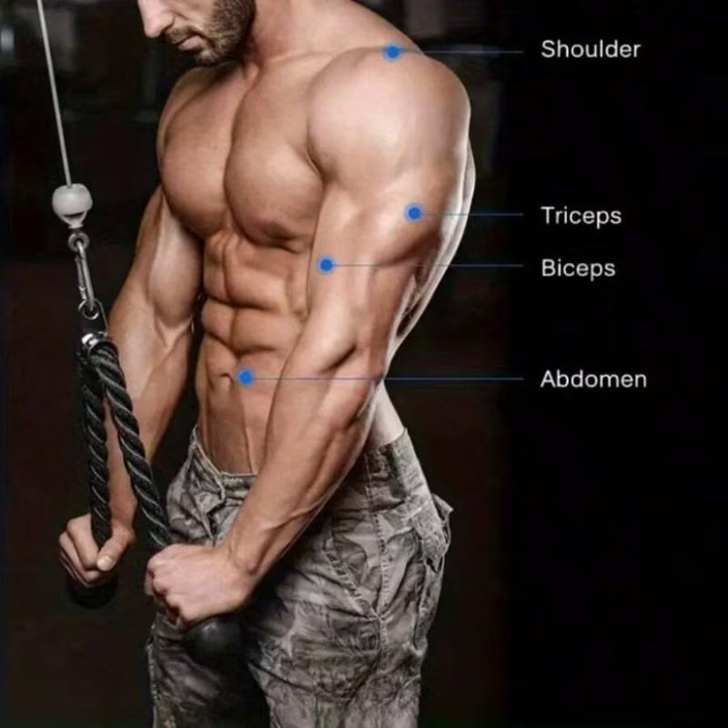 6pcs Elastic Resistance Bands – Multicolor, Strength Training Exercise Bands for Hand, Chest, Arms & Full-Body Workouts