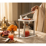 Heavy-Duty Stainless Steel Manual Fruit Juicer – Commercial Citrus & Pomegranate Press