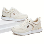 Women's Height-Increasing Sneakers – Anti-Slip, Lace-Up, Soft Sole, Wear-Resistant