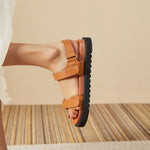 Women’s Bohemian Platform Sandals – Height-Increasing Non-Slip Strap Shoes