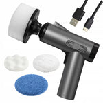 DH Scar Cordless Car Polisher & Buffer Machine (Black) – Rechargeable Dual Speed Electric Waxing & Polishing Tool
