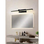 Rechargeable Mirror Wall Lights - Black + Steampunk Dark, 2pcs 40cm, Wireless LED Wall Lamps with Remote Control, Modern Decorative Lighting for Living Room, Hallway, Bathroom, Dining Area & Cabinet