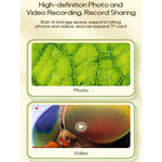 Portable Digital Microscope for Kids – 2-Inch IPS Screen & Anti-Slip Silicone Case