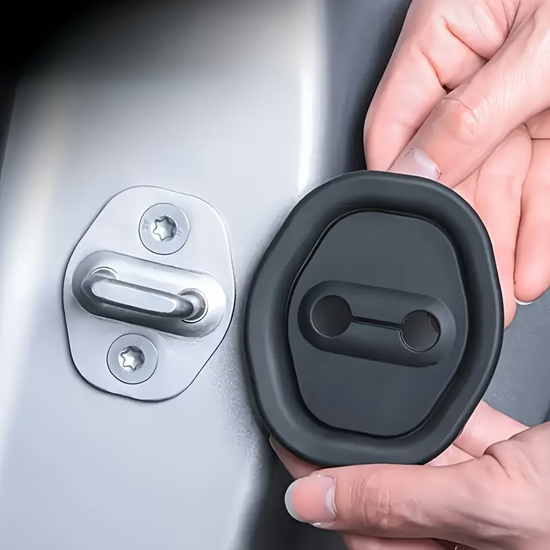 34 Pieces Car Door Lock Protectors and Shock Absorbing Pads Set