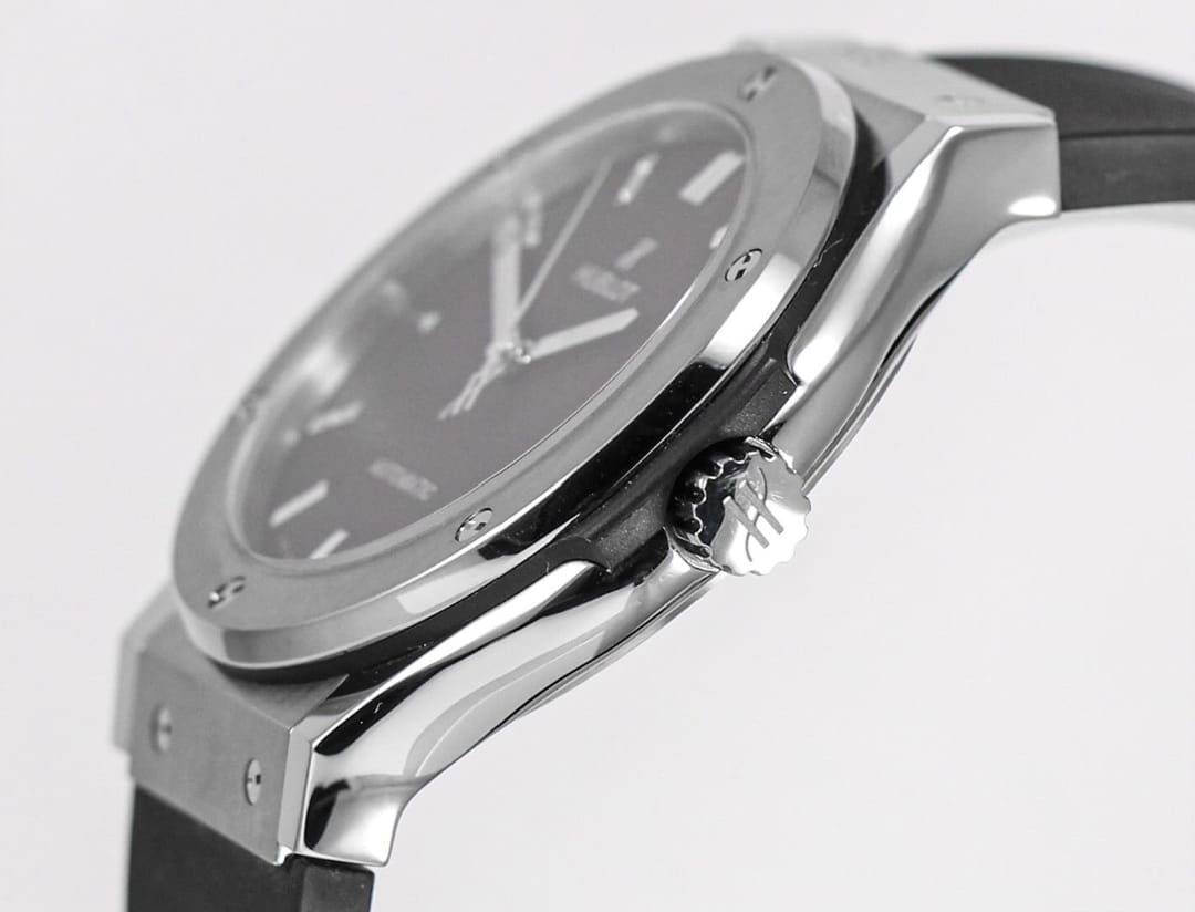 Hublot Classic Fusion Black Dial – Titanium Luxury Men’s Watch