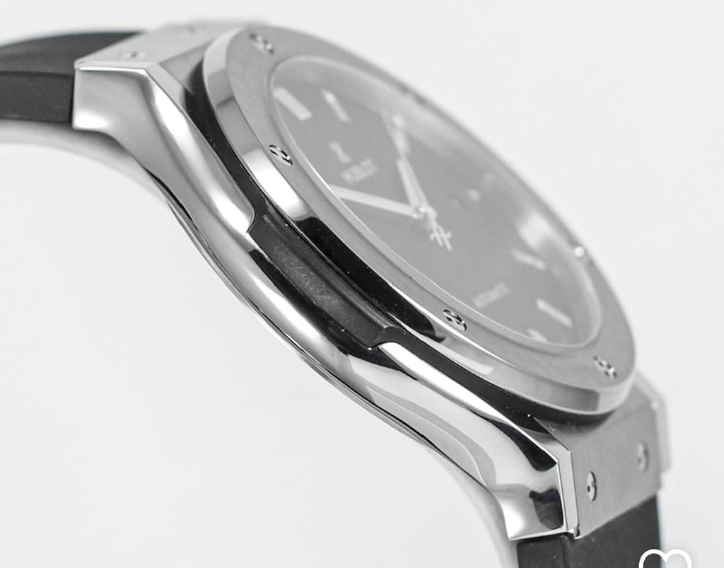 Hublot Classic Fusion Black Dial – Titanium Luxury Men’s Watch