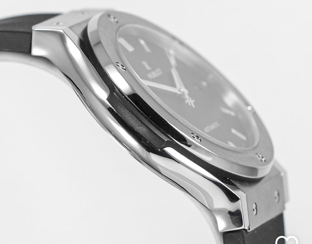 Hublot Classic Fusion Black Dial – Titanium Luxury Men’s Watch