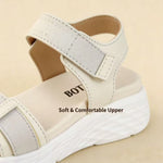 Women’s Open-Toe Wedge Sandals – Lightweight Platform Heels with Ankle Straps