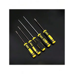 Magnetic Screwdriver Set - Multicolor, 11pcs Black & Yellow Screwdrivers, Flat Head & Cross Head Screwdrivers, Professional Padded Handles, Key Screwdriver, Aluminum Alloy Hand Tool Set
