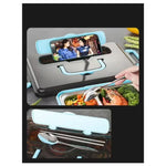 Portable 5-Compartment Lunch Box – Sealed Food Container for Kids & Office Use