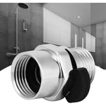 1/2" Adjustable Shower Sprayer - Default, On-Off Flow Control, Adjustable Water Flow Shower Head, Detachable Handheld Sprayer for Bathroom, Shower & Household Use