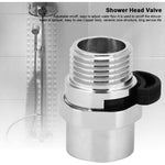 1/2" Adjustable Shower Sprayer - Default, On-Off Flow Control, Adjustable Water Flow Shower Head, Detachable Handheld Sprayer for Bathroom, Shower & Household Use