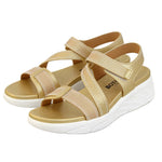 Women’s Adjustable Strap Wedge Sandals – Open-Toe Thick Platform Summer Shoes