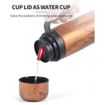 Modern Yerba Mate Thermo Cup Set – 304 Stainless Steel Gourd, Bombilla & Cleaning Brush