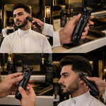 Glossy Black Professional Hair Detail Trimmer