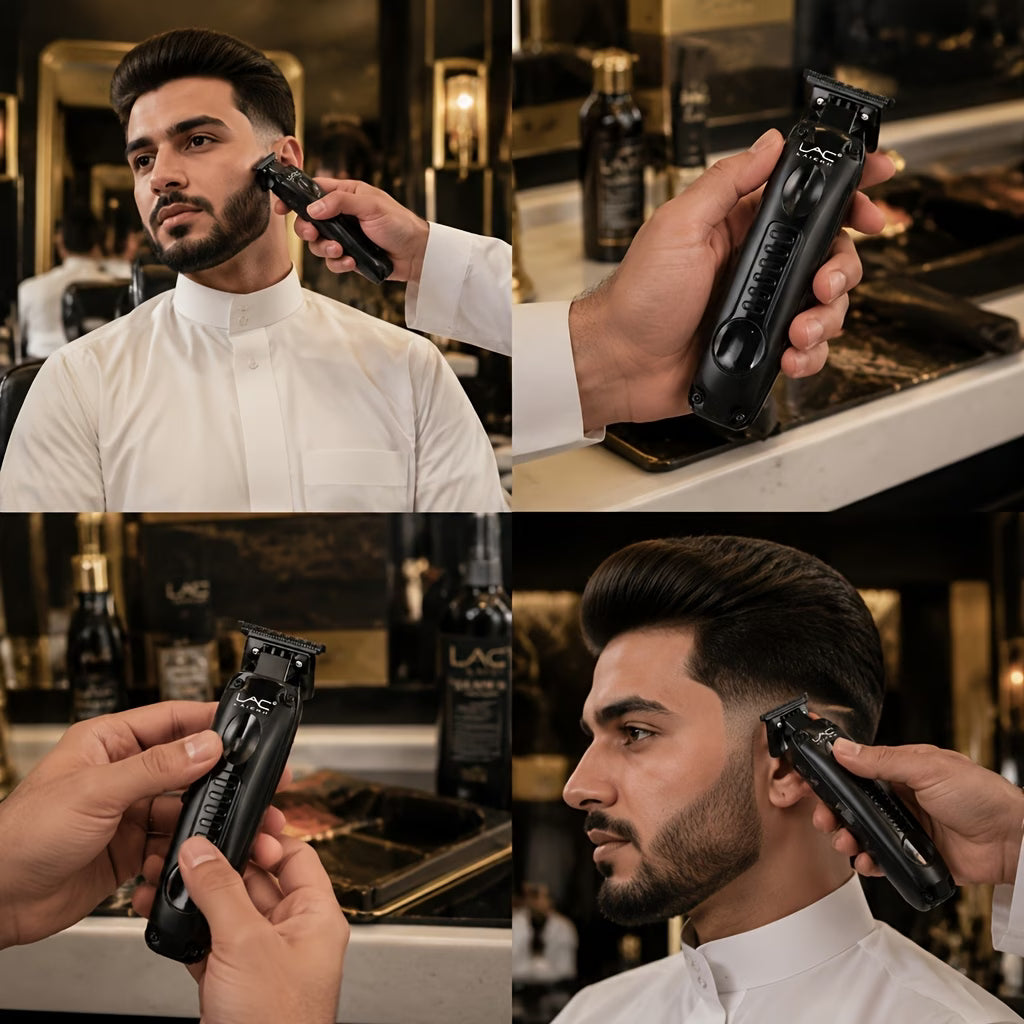 Glossy Black Professional Hair Detail Trimmer