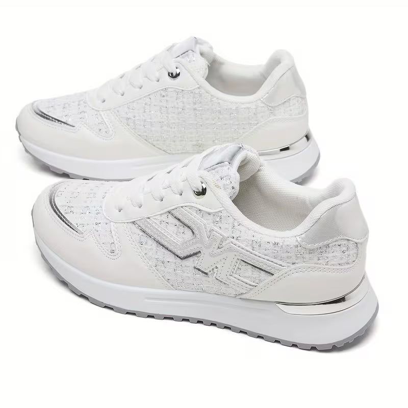 Women's Vintage Sneakers – Slip-Resistant, Durable, Height-Enhancing Soft Sole