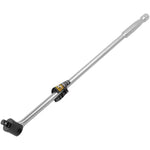 600mm Flexible Drive Handle - Carbon Steel Hydraulic Tool, Flexible Engine Handle, Manual Operation, Heavy-Duty Drive Tool for Automotive & Mechanical Repair