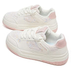 Desai Women's Knitted Sneakers – Breathable Cushioned Slip-On Shoes