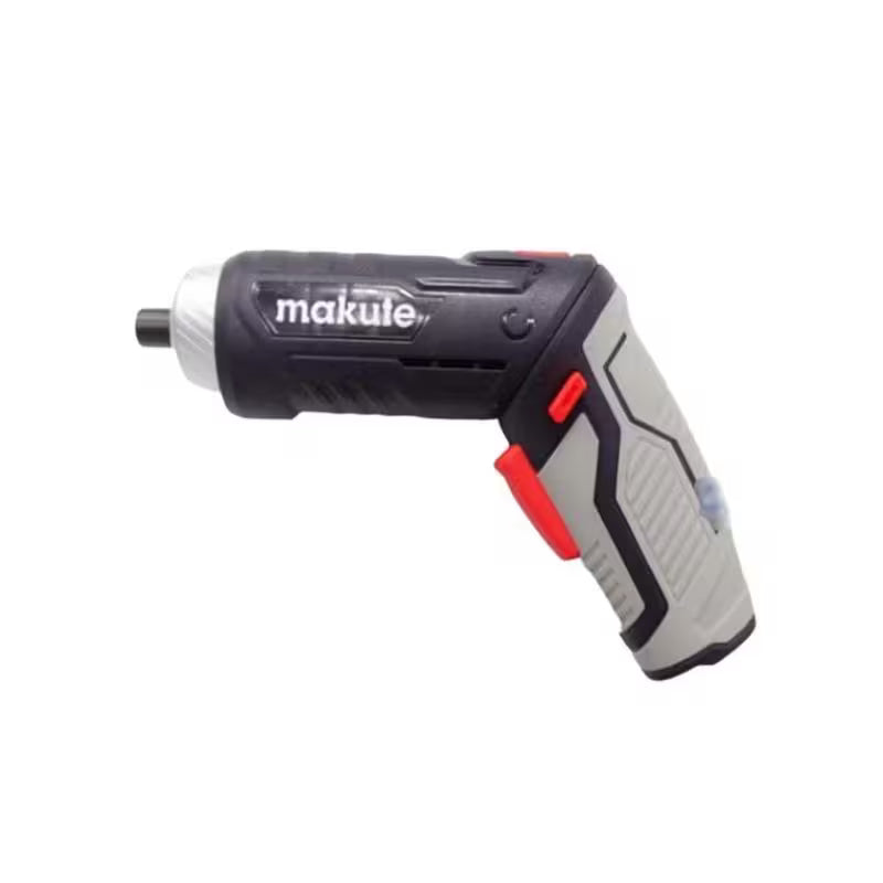 Makute CD223 Cordless Electric Screwdriver (Black) – 3.7V 1500mAh Rechargeable 2-Position Handle Tool Set with 10 Bits & Case