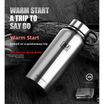 Stainless Steel Vacuum Insulated Water Bottle – Chug Lid, Leak-Resistant & Sweat-Proof
