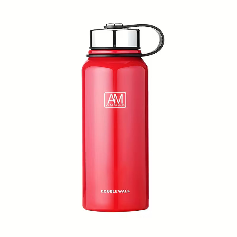 Stainless Steel Vacuum Insulated Water Bottle – Chug Lid, Leak-Resistant & Sweat-Proof