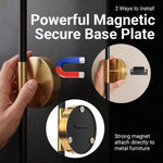 1pc Battery Powered Dimmable Wireless LED Wall Light - Black & Golden, 80cm Magnetic Wall Lamp, Type-C Rechargeable, Modern Wall Mounted Light for Bedroom, Study, Living Room & Staircase