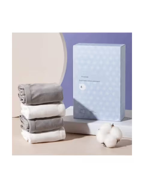 Pack Men's Disposable Boxer Briefs - White, Individually Wrapped, Soft & Breathable Underwear for Travel, Hotels, Hospital Stays & Business Trips