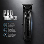 Glossy Black Professional Hair Detail Trimmer