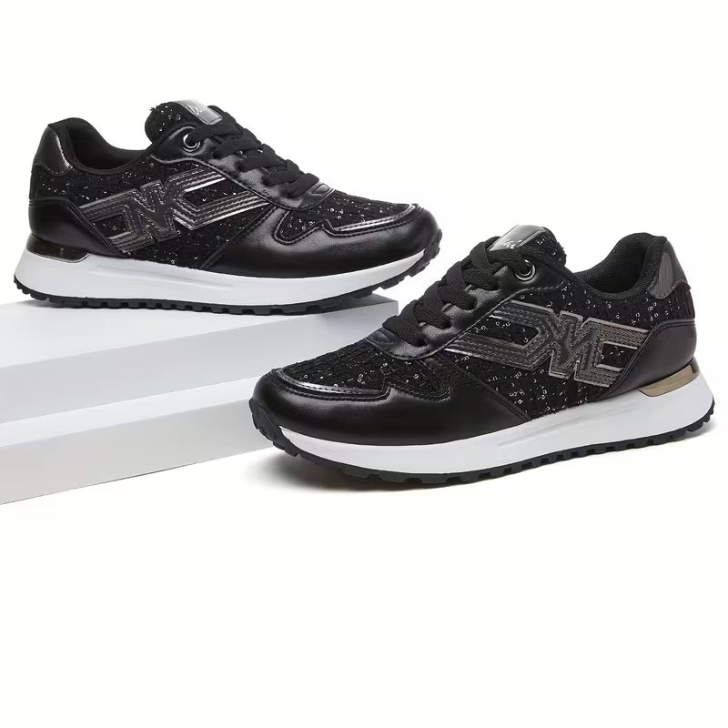 Women's Vintage Sneakers – Slip-Resistant, Durable, Height-Enhancing Soft Sole