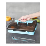 Portable 5-Compartment Lunch Box – Sealed Food Container for Kids & Office Use