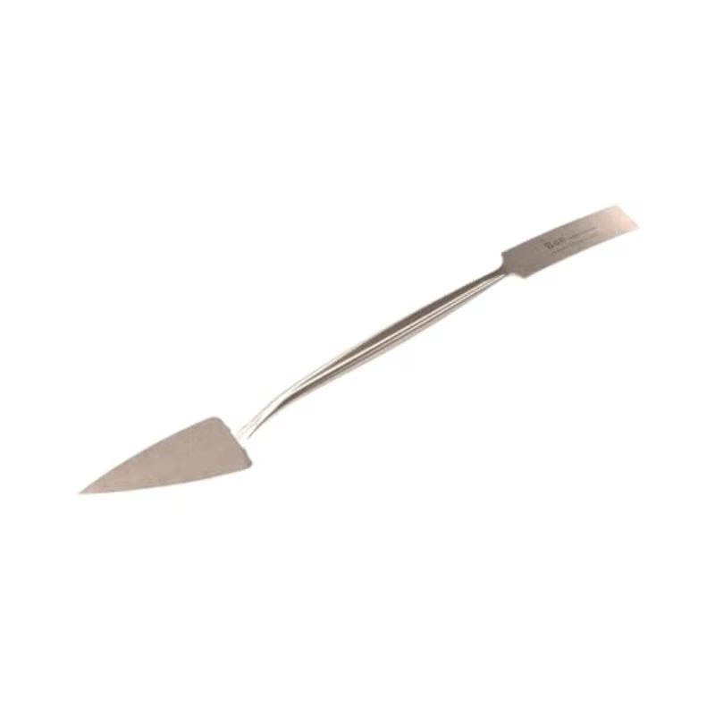 Trowel and Square Tool - Gray, 8-3/4" Forged Steel Blade, Dual Trowel & Square Ends, Hand Tool for Masonry, Stucco, Mortar, Decorative Concrete & Detail Finishing