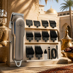 Golden Cordless Hair Clipper with Guide Combs