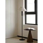1pc Metal Floor Lamp - Black, 130cm Retro Style Pole Lamp, Modern High-End Standing Light, Easy Design for Living Room, Bedroom, TV Area, Dining Room & Home Decoration