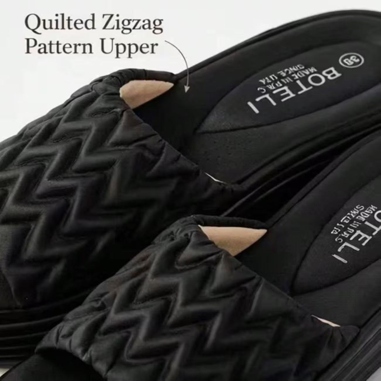 Women’s Quilted Platform Slide Sandals – Open-Toe Wedge Summer Shoes