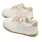 Desai Women's Knitted Sneakers – Breathable Cushioned Slip-On Shoes