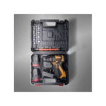 24V Cordless Drill Driver - Black/Yellow, BN-HK117, 2-Speed 350-1350RPM, Adjustable Torque, 3/8" Keyless Chuck, Rechargeable Lithium Battery, 21pcs Drill Bit & Socket Set, Carrying Case for Home DIY, Wood, Plastic & Light Metal